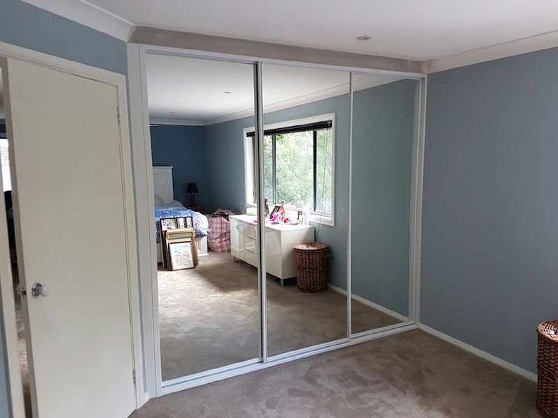 mirror wardrobe doors gold coast