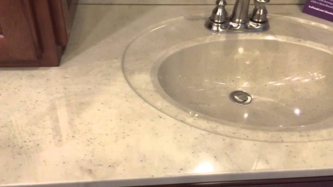 Cozy Brizo Faucets With Cultured Marble Vanity Tops For Your Bathroom Decor Ideas