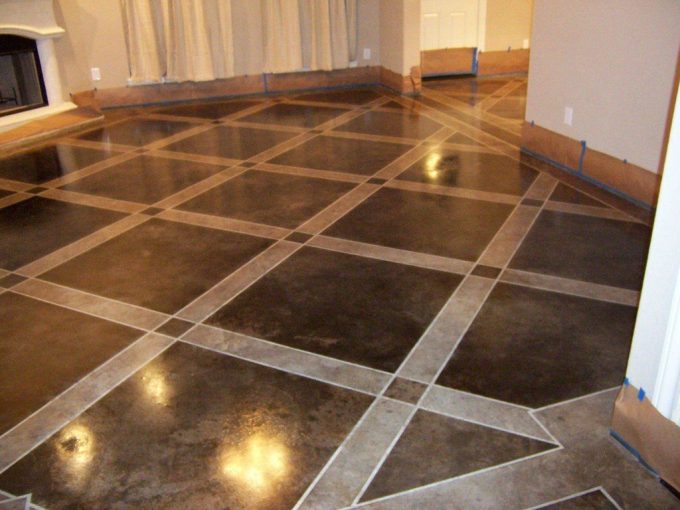 Perfect Of 25 Staining Concrete Floors Ideas