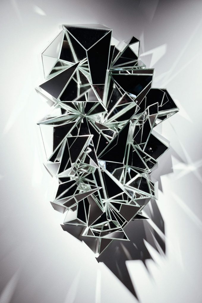 Mathias Kiss Art Installation And Mirror Art For Unique Home Accessories Ideas