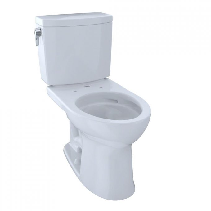 Cozy Toto Drake II Single Flush Elongated Toilet For Your Bathroom Toilet Design